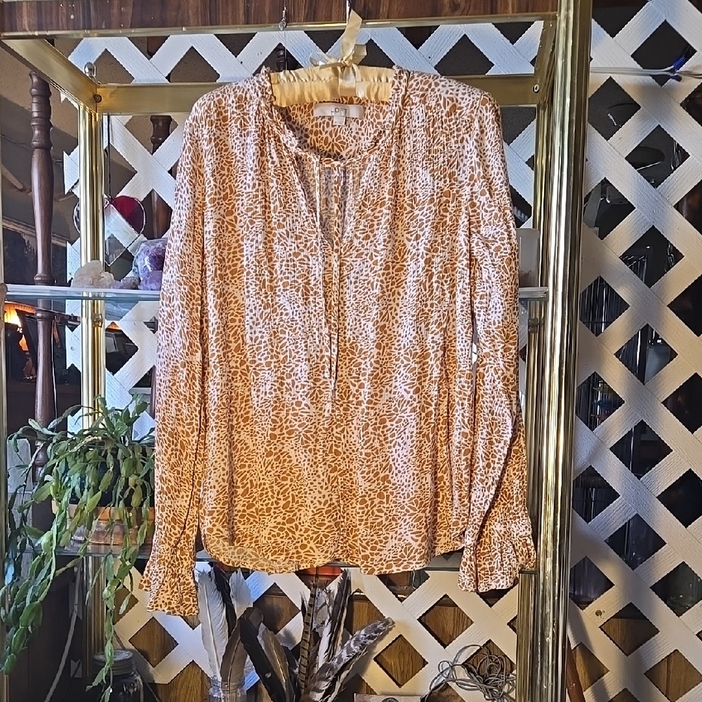 Women's Boho Hippy Chic Blouse Size XS-FC - Picture 3 of 5